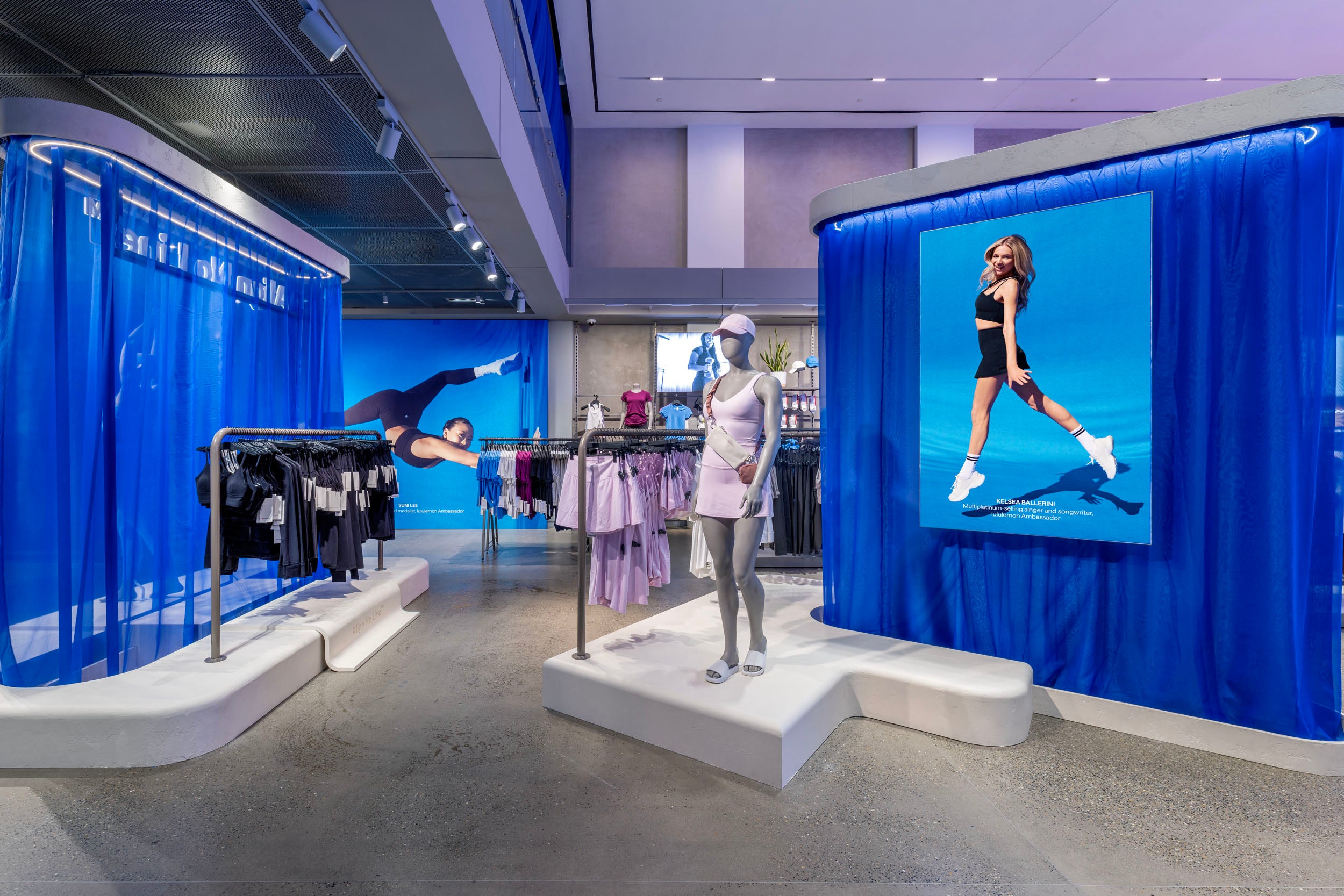 lululemon flagship takeover