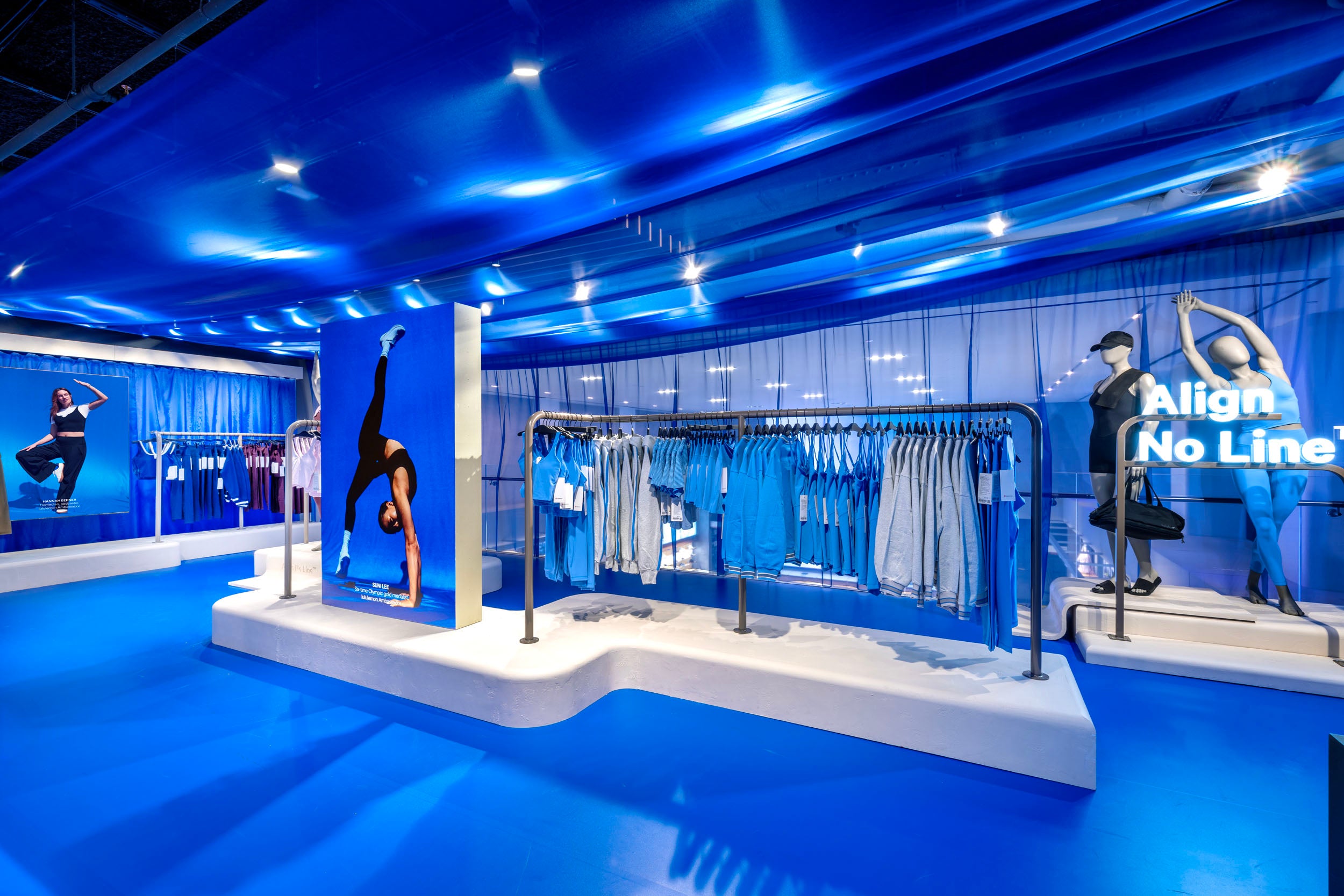 lululemon flagship takeover