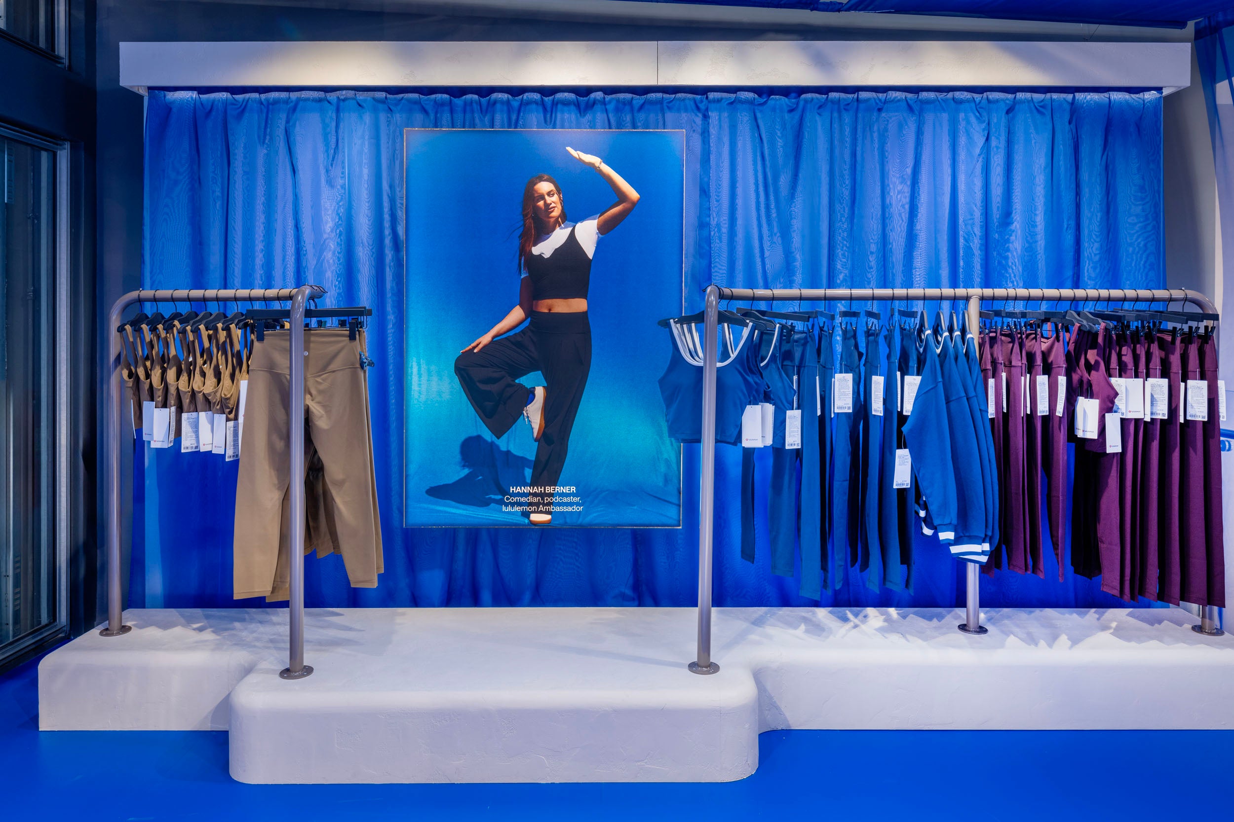 lululemon flagship takeover