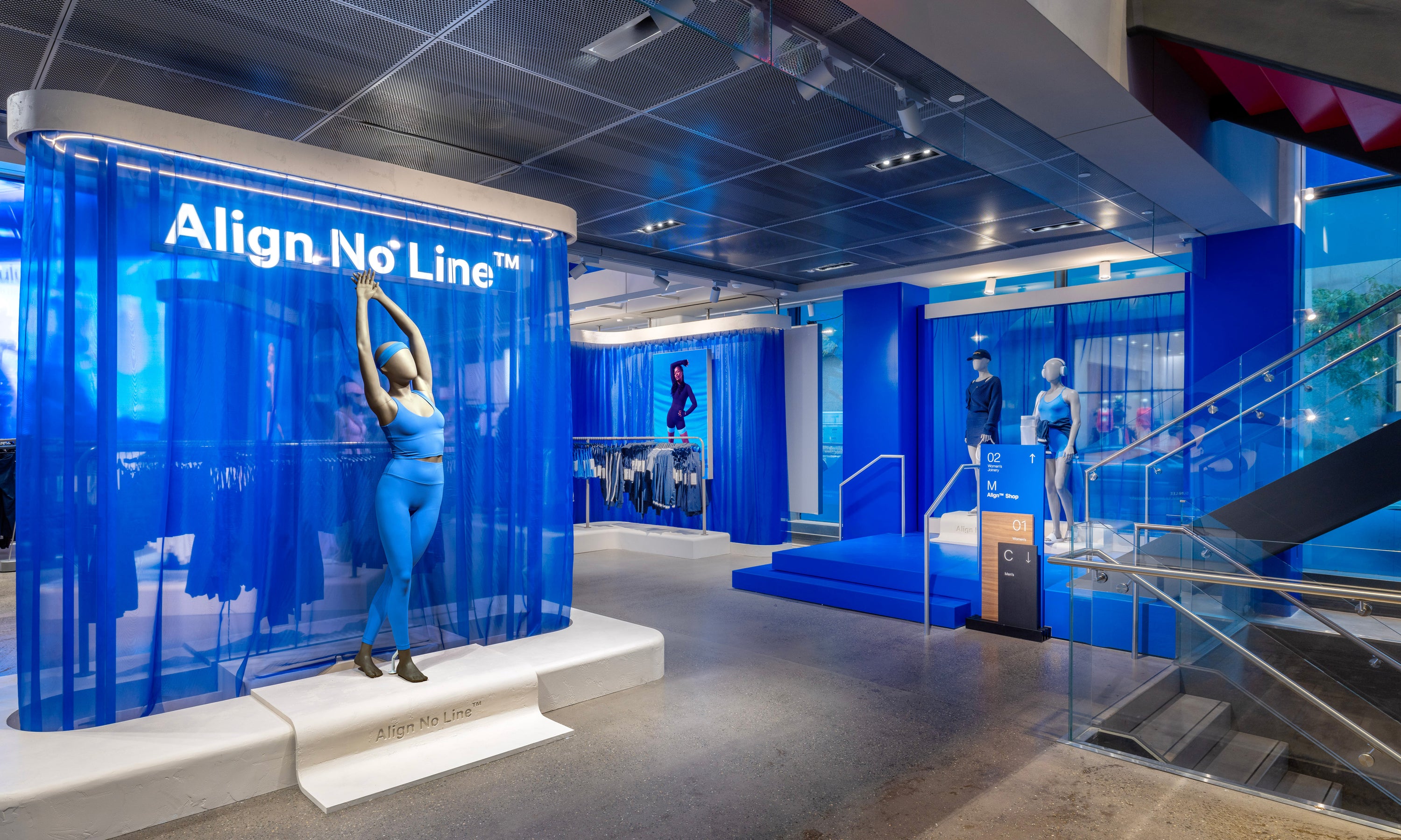 lululemon flagship takeover