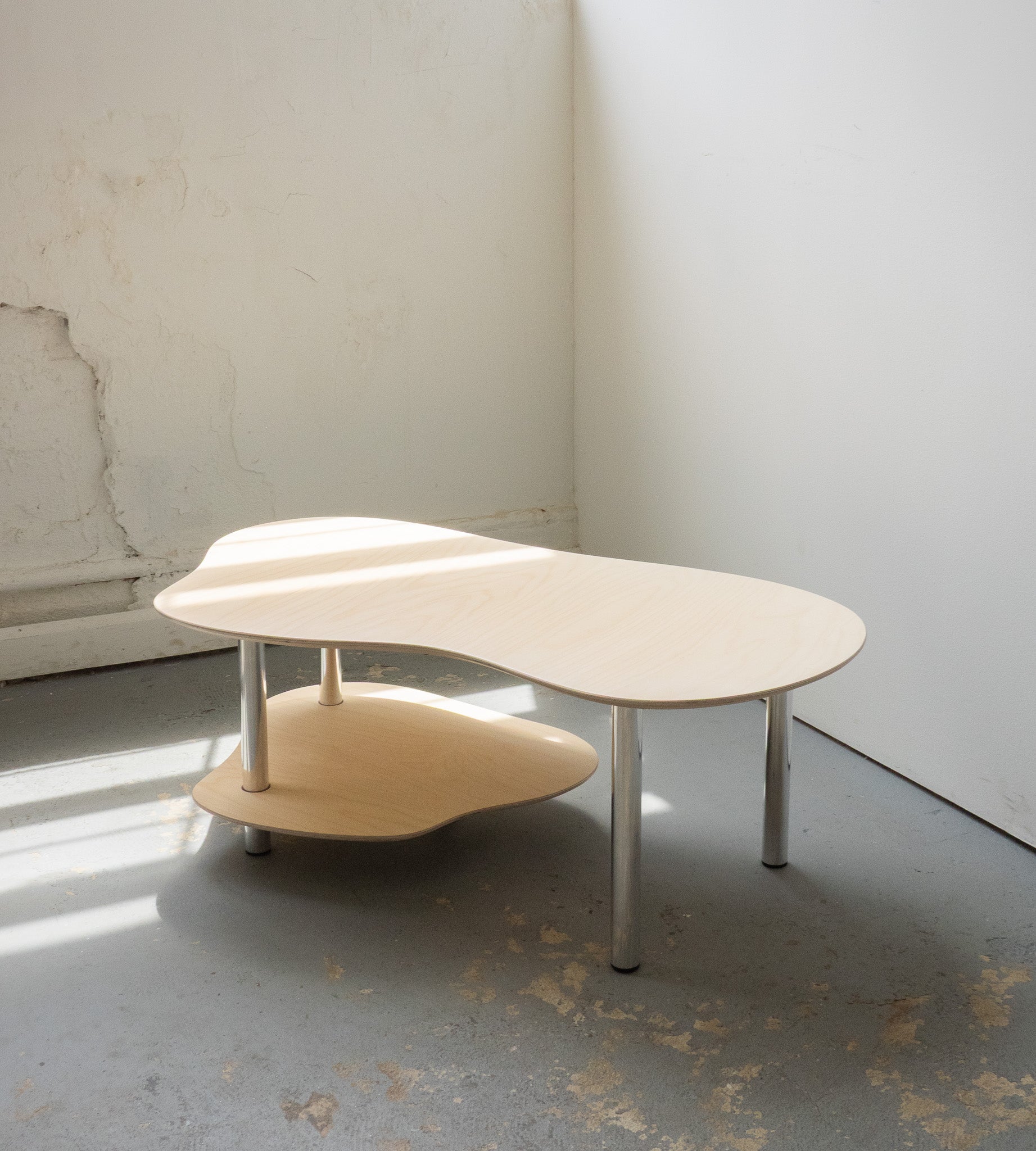 Mini Chrome Coffee Table