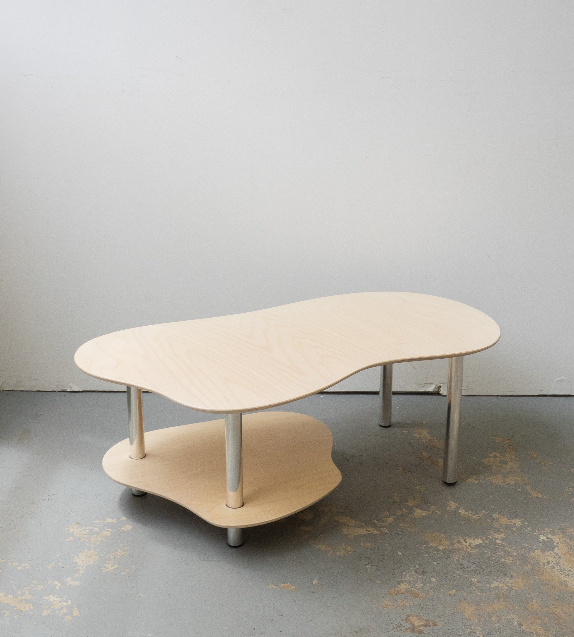 Mini Chrome Coffee Table