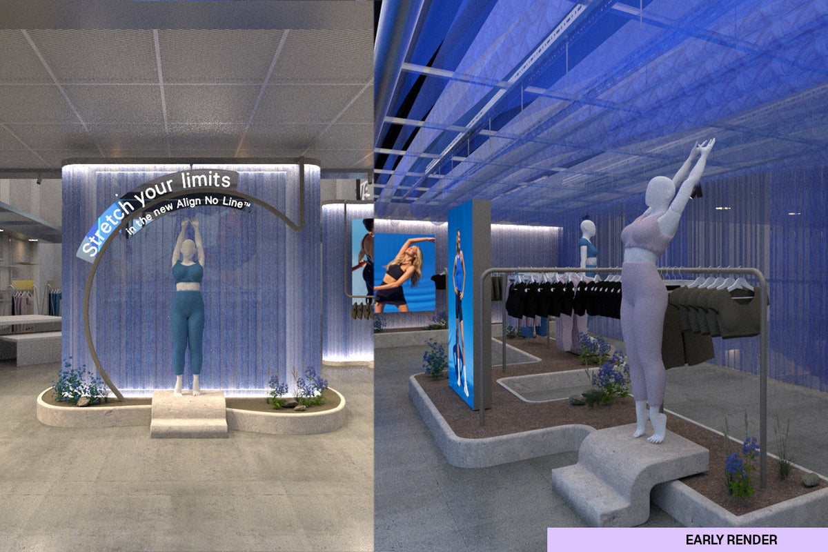 lululemon flagship takeover