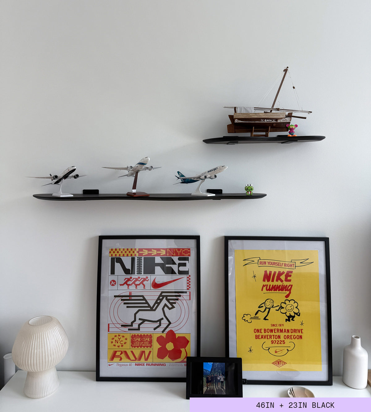 Long Squiggle Shelf