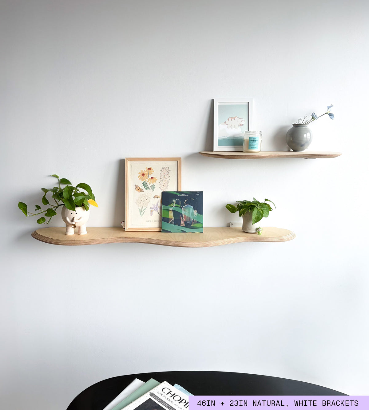 Short Squiggle Shelf