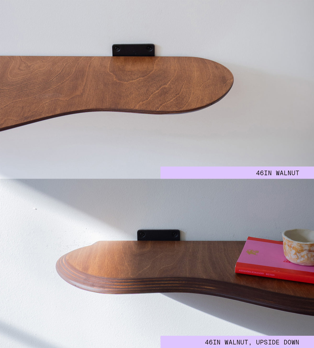 Long Squiggle Shelf