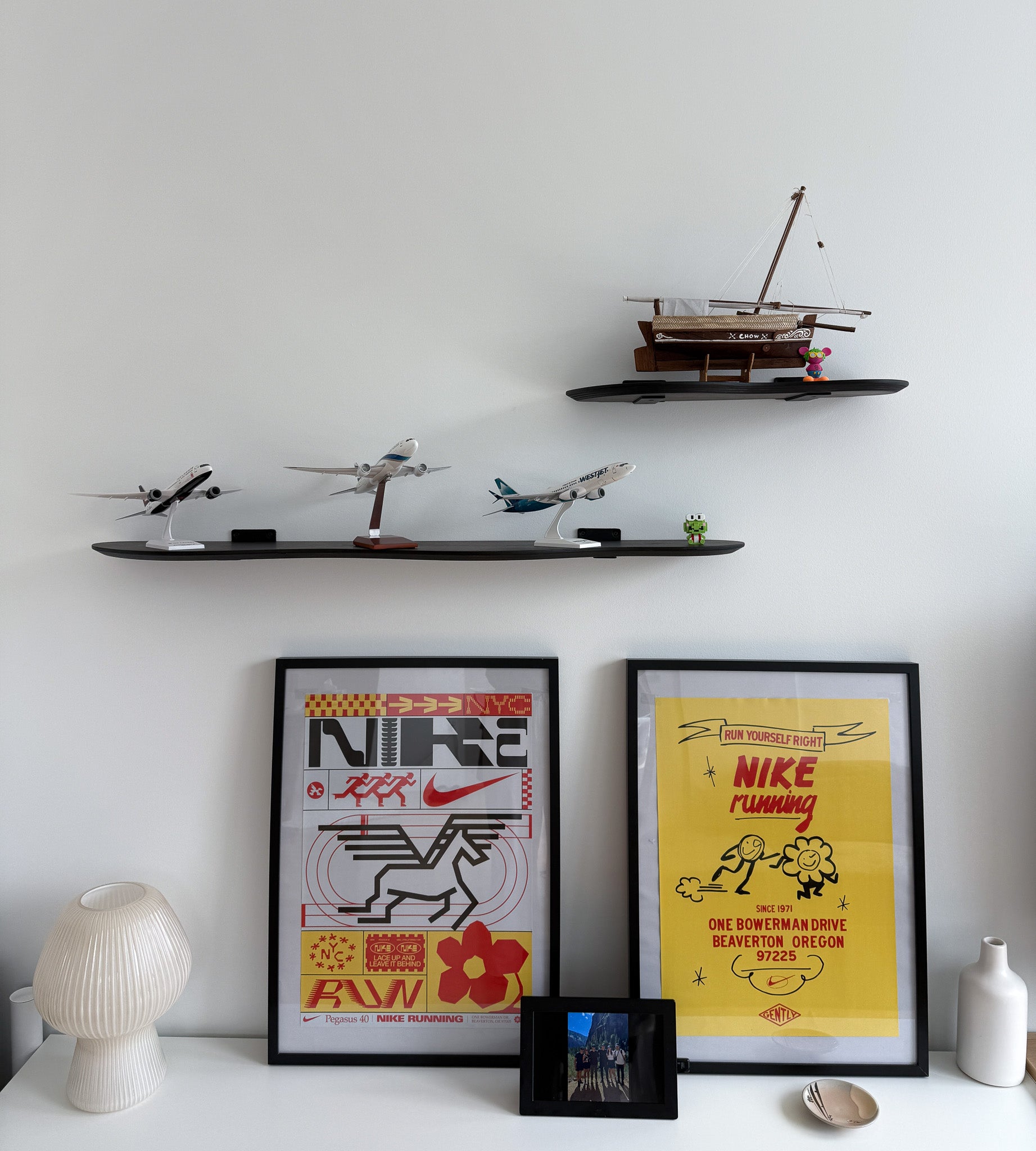 Long Squiggle Shelf