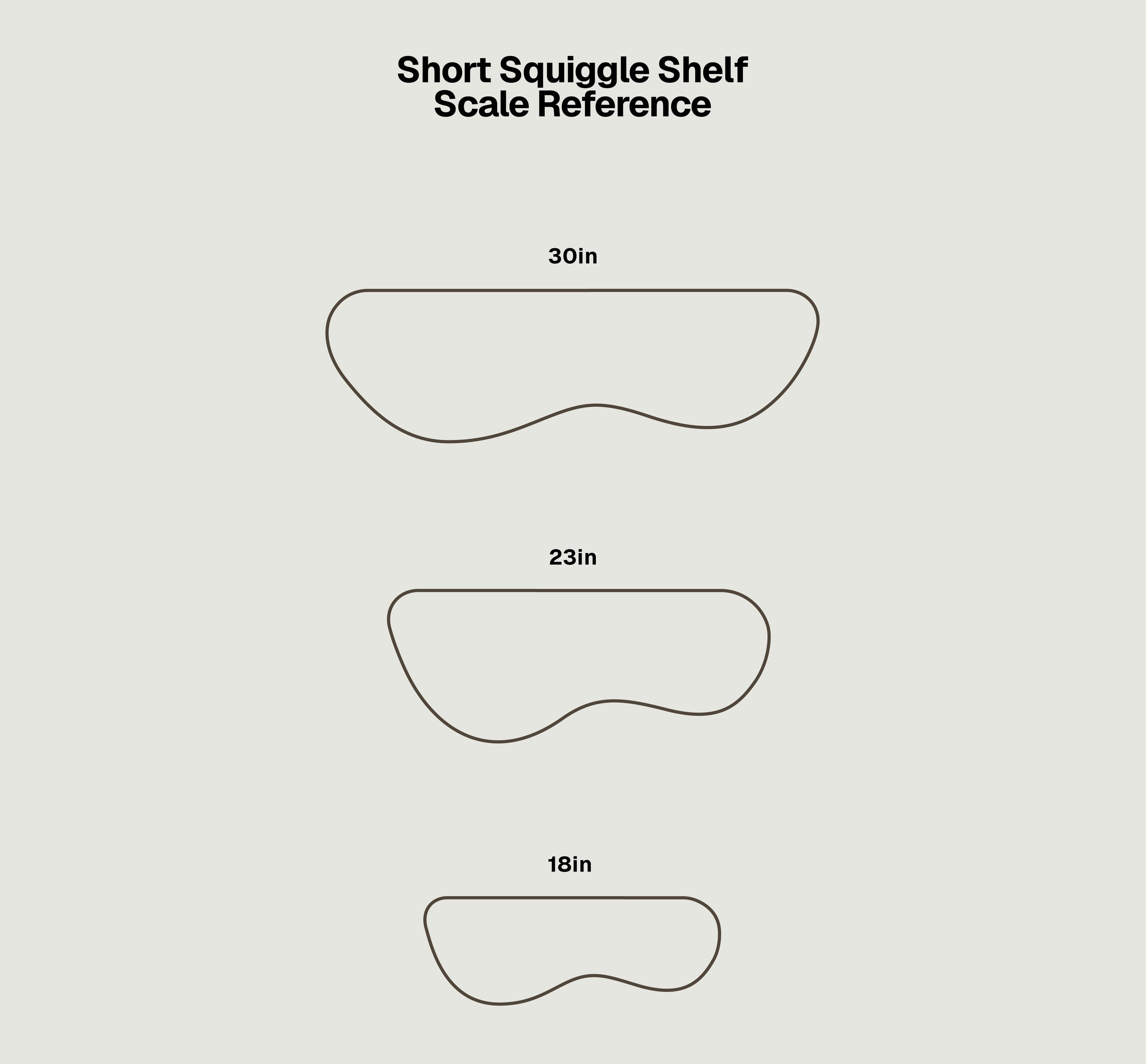 Short Squiggle Shelf