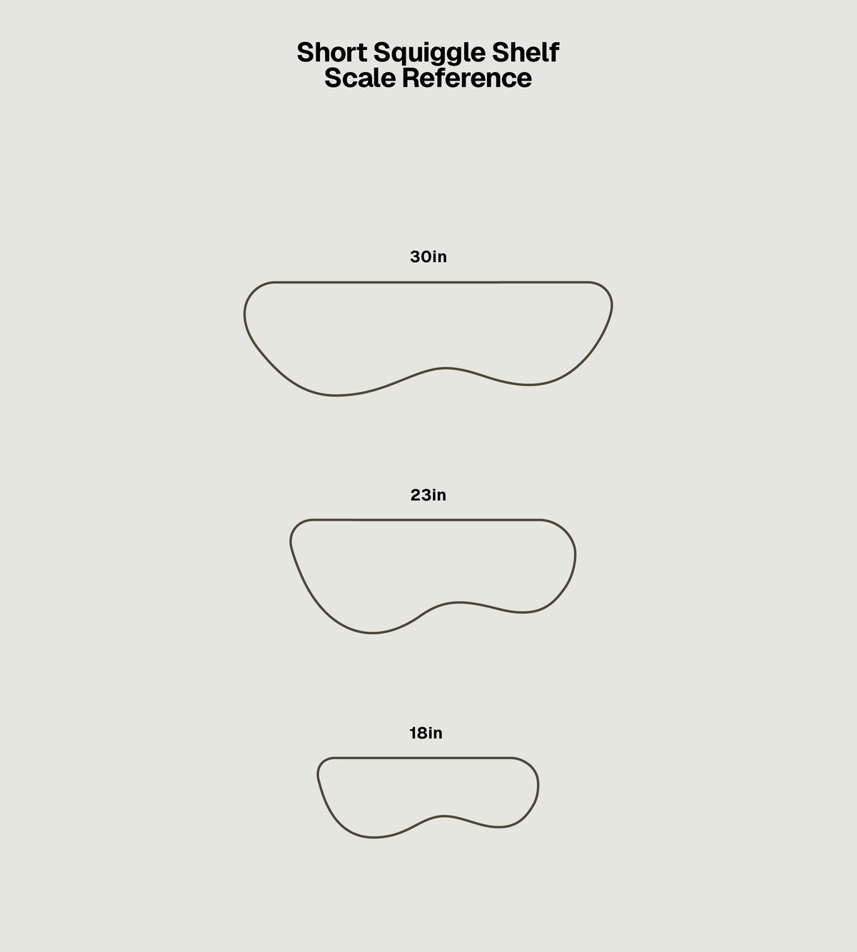 Short Squiggle Shelf